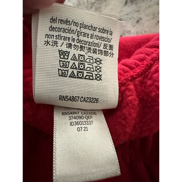 Victoria's Secret Pink Classic Fit Joggers Red and Gold SweatPants Size Large - Picture 12 of 12